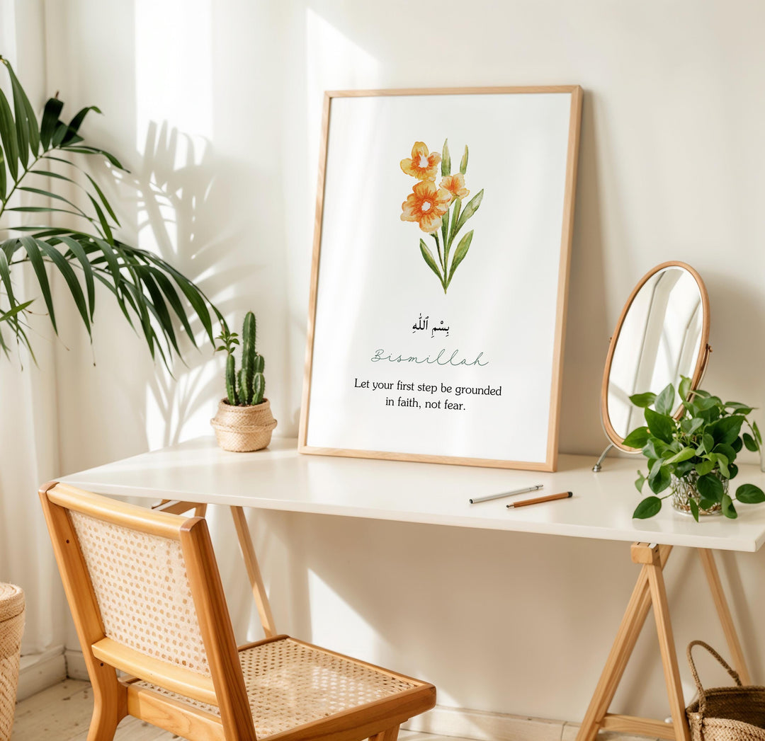 Premium matte finish print ready to hang