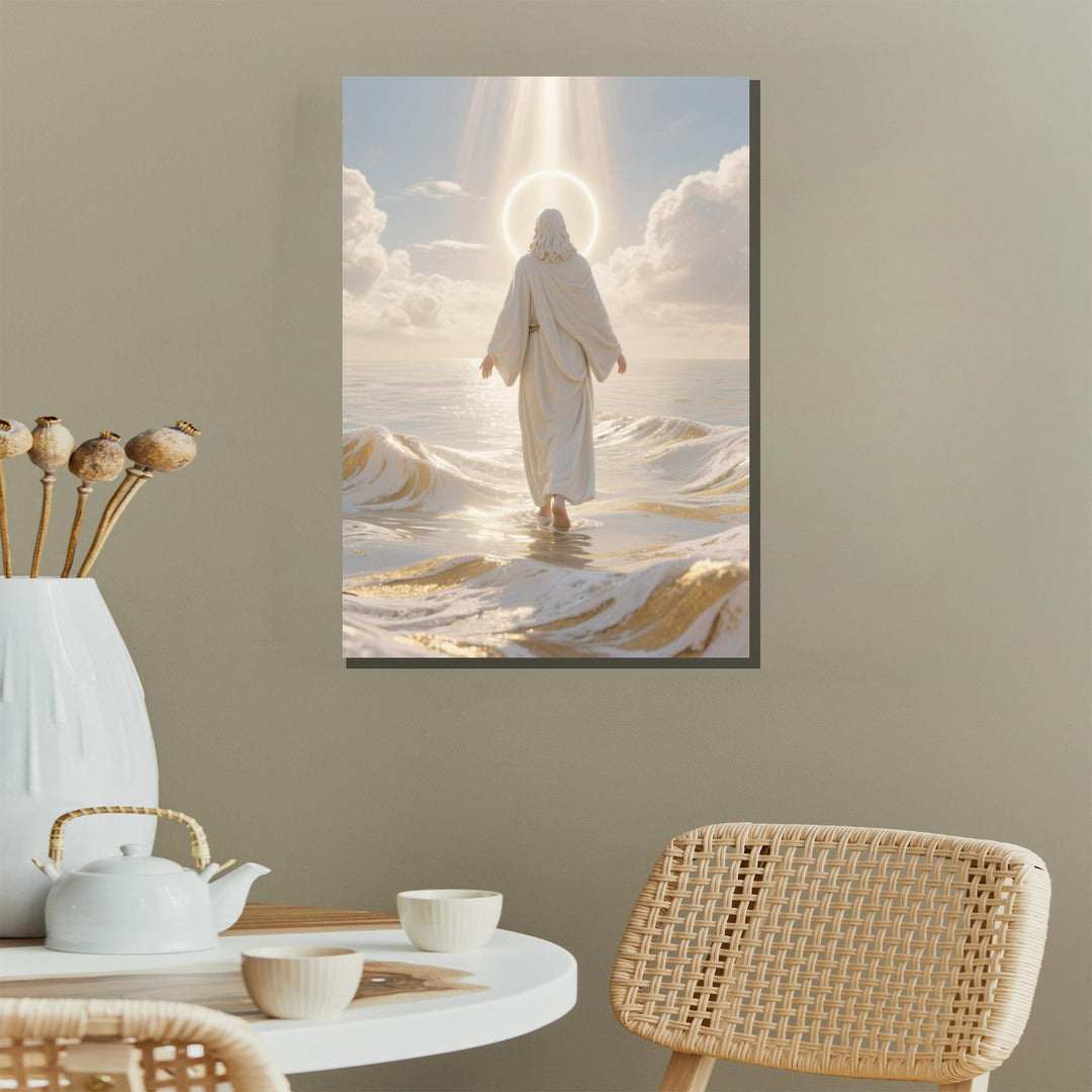 Premium cotton canvas wall art for home or church