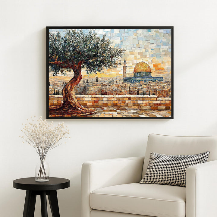 Unframed art print ready for framing in any room