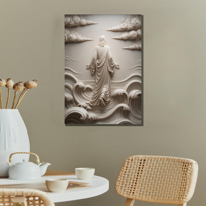 Elegant Christian canvas art for home decor