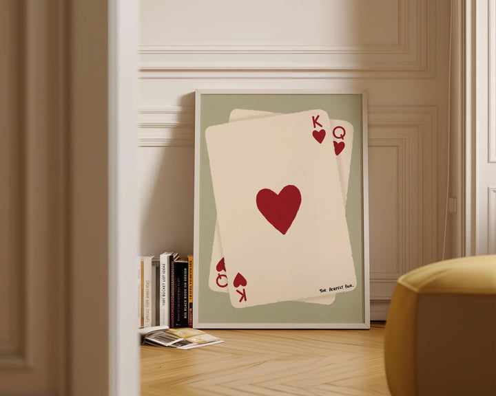 The Perfect Pair poster to elevate romantic bedroom decor