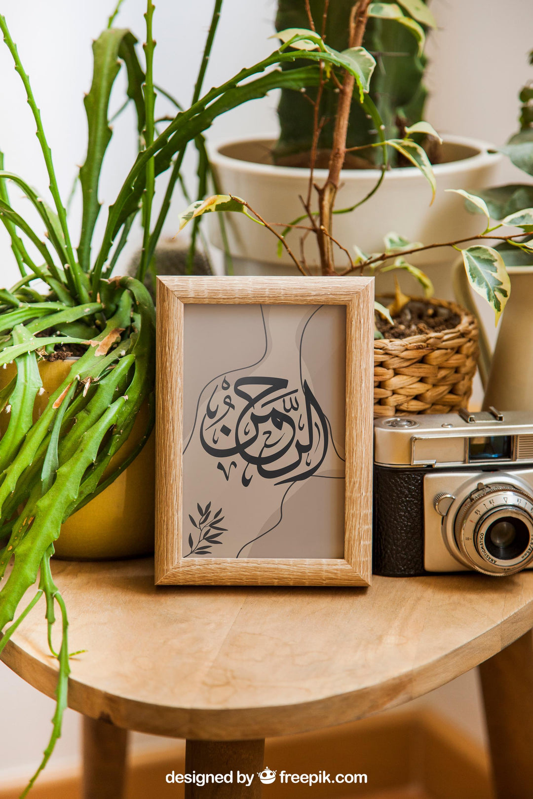 Carefully produced wall art in a tranquil Bohemian style