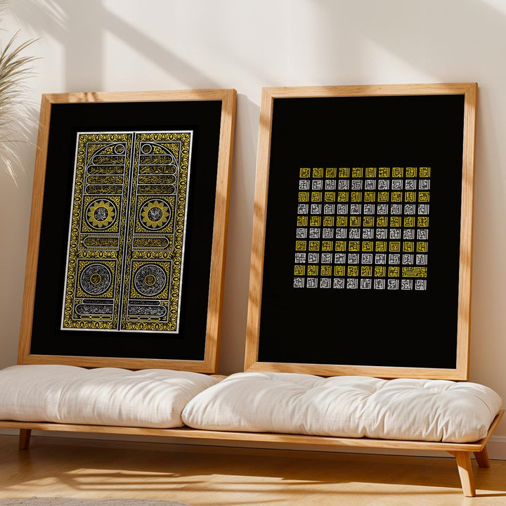 Premium archival inks on high-quality art paper for spiritual decor