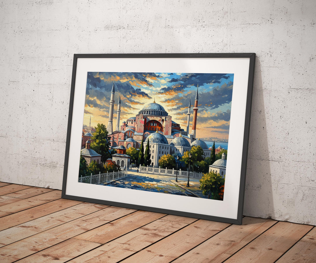 Abstract Islamic art for gallery, office, or living room