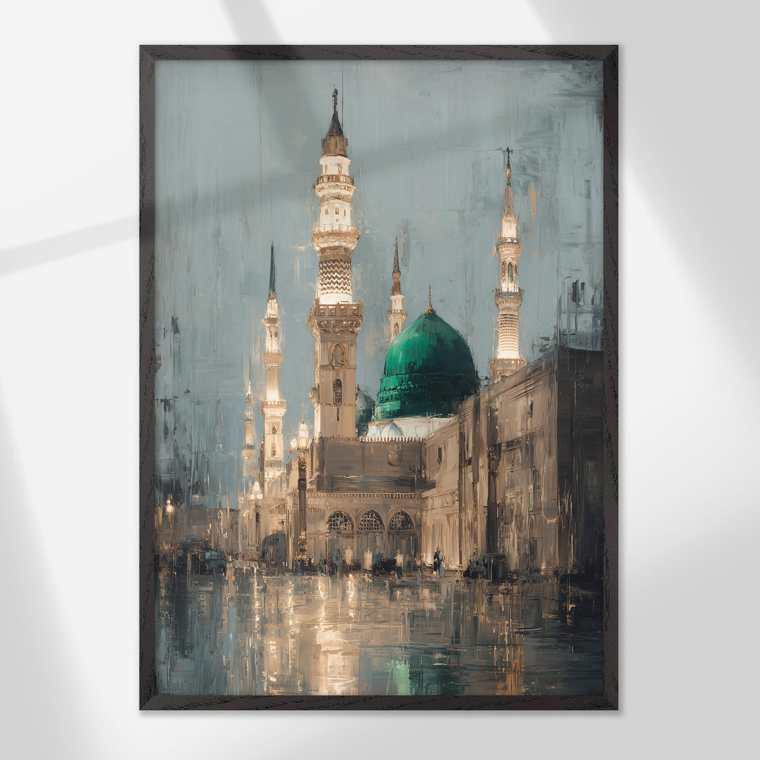 Premium quality ink and archival finish on Islamic wall decor