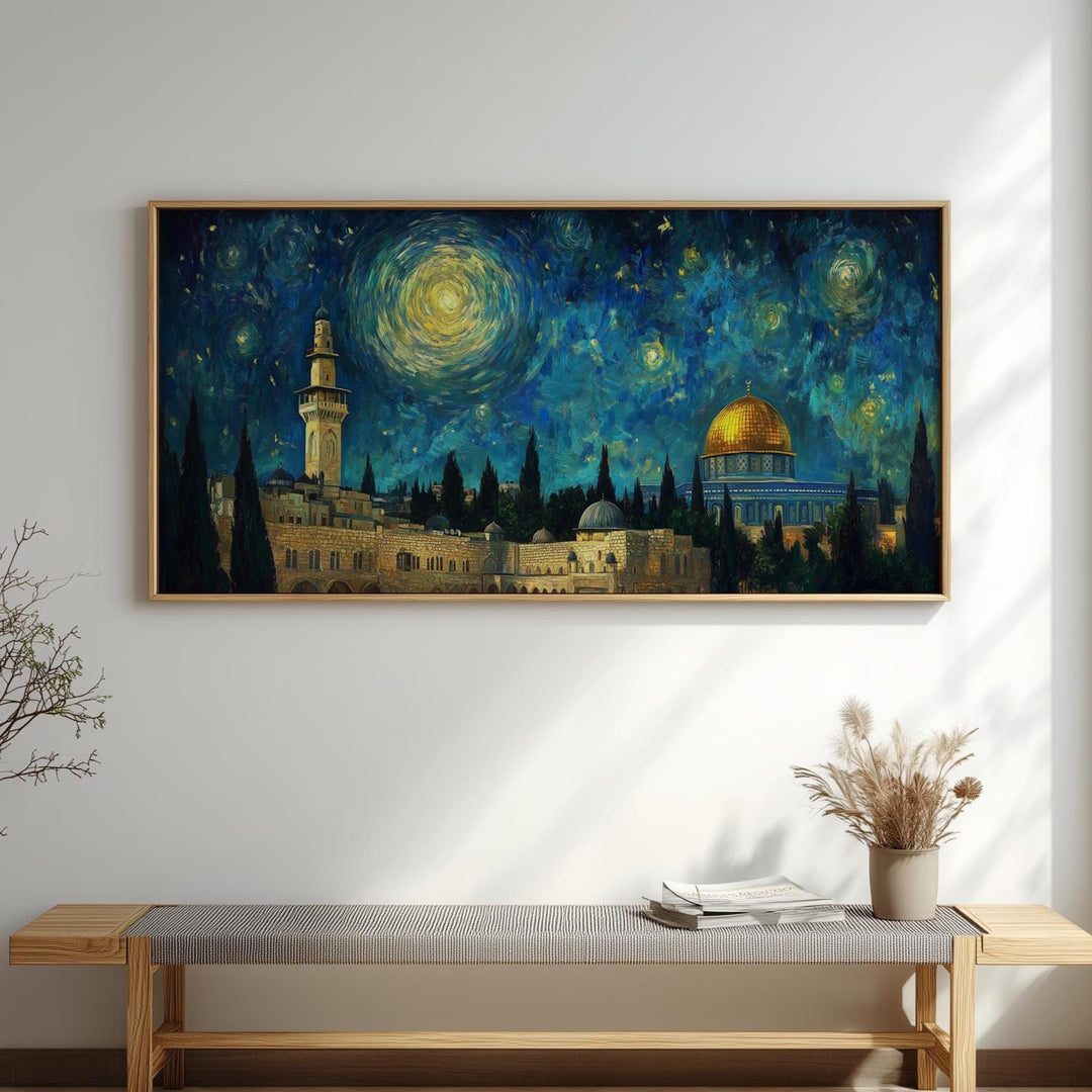 Premium wall decor piece for Muslim homes featuring Al Aqsa motif