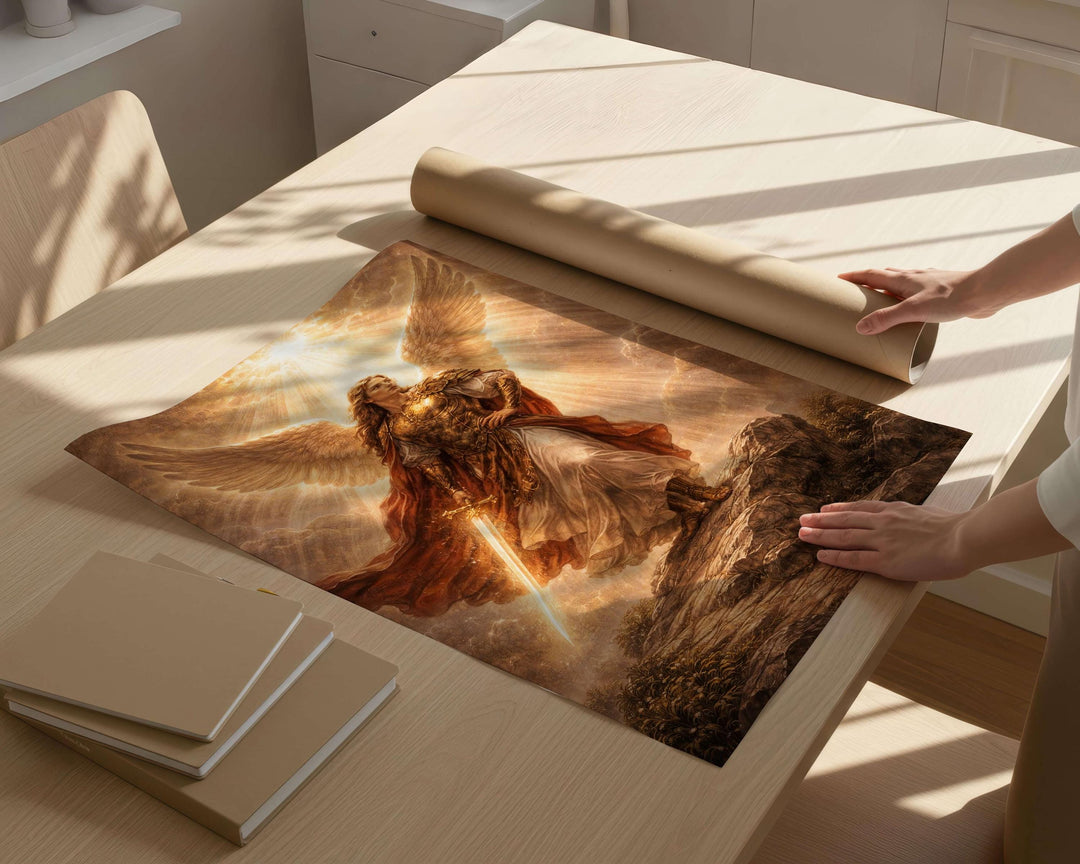 Sacred wall art ideal for prayer corner or study