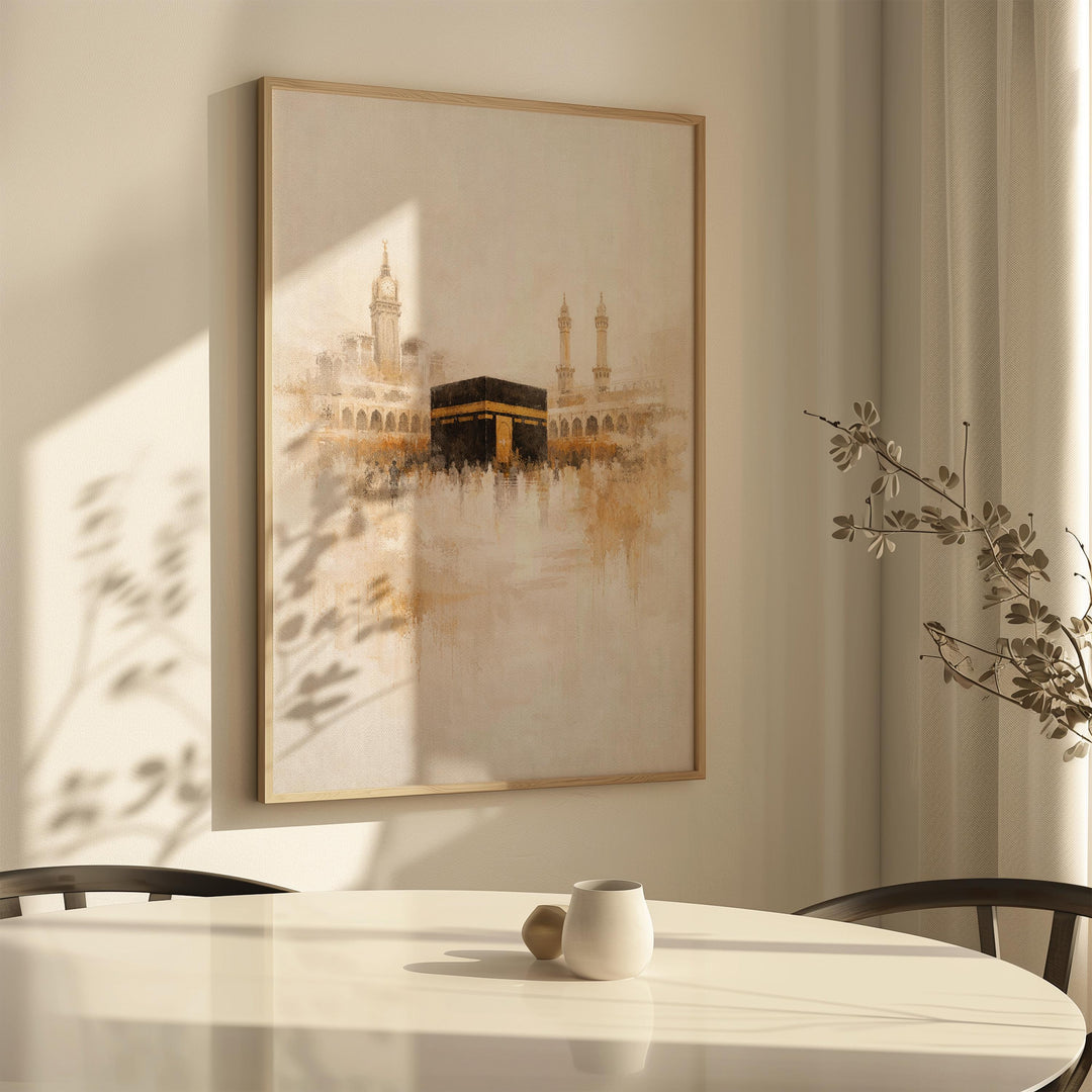 close up of elegant geometric patterns in muted beige and taupe