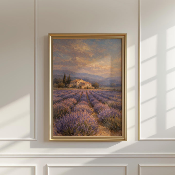 Close-up of vibrant lavender blooms in Provence