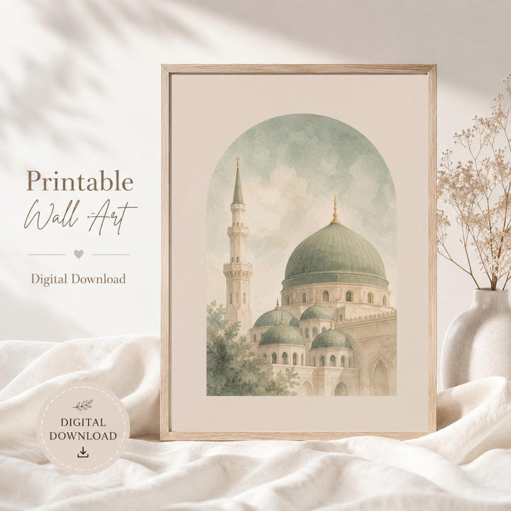 Premium wall art trio for spiritual decor in sage green