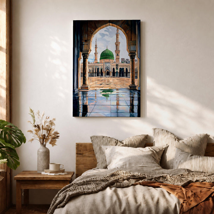Masjid Nabawi-inspired wall art to elevate interiors