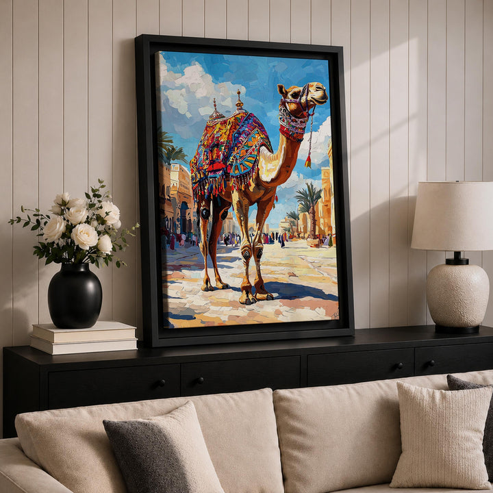 Rustic Moroccan travel wall art for gallery wall