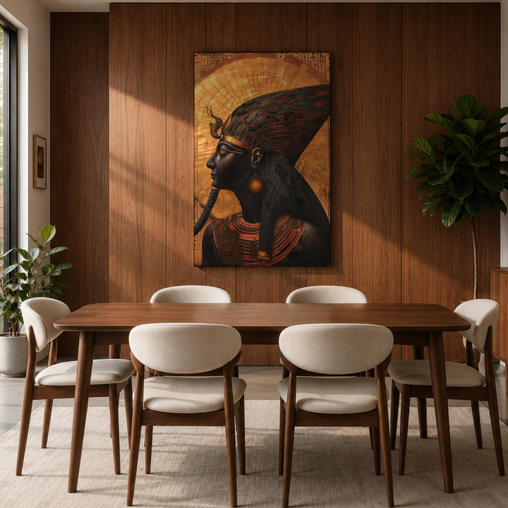 Ancient Egypt decor wall art full view