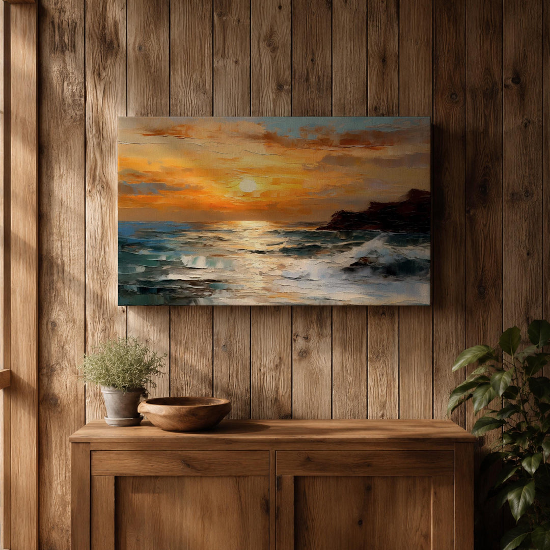 Elegant coastal wall art for modern interiors