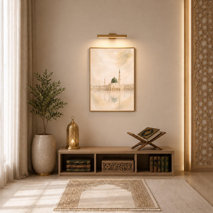 Premium canvas print in neutral tones for sophisticated spaces