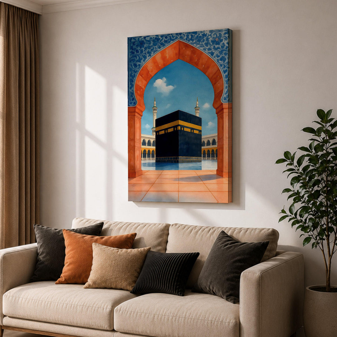 High-quality archival canvas with matte finish