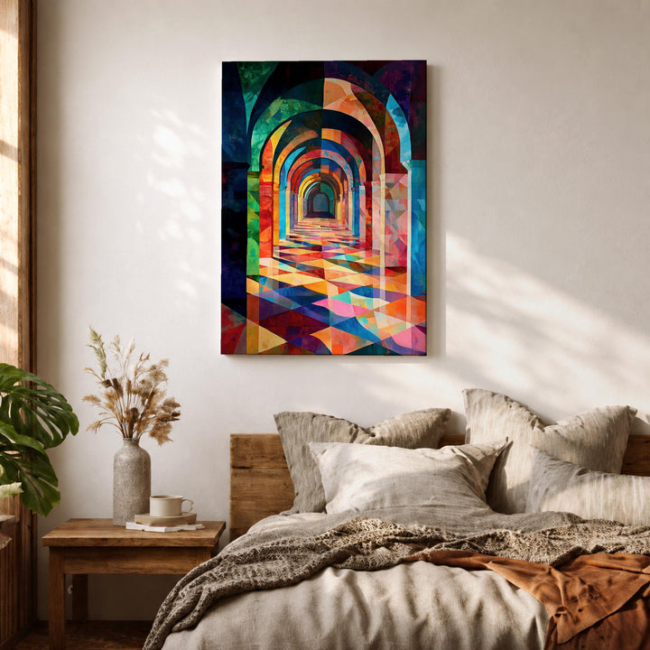 Elegant Islamic art piece for foyer or living room wall