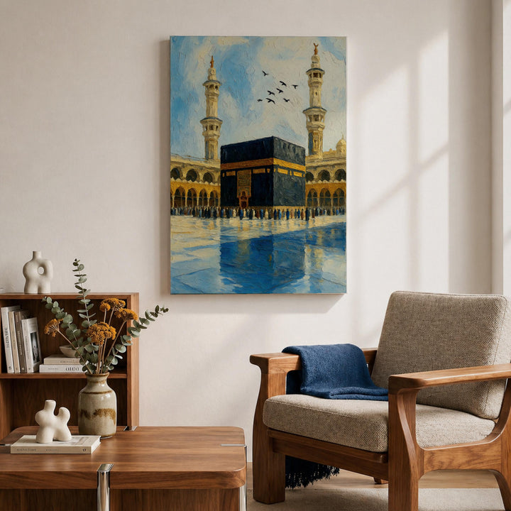 high-quality printed wall art for prayer room in premium frame