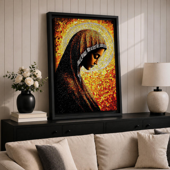 Catholic home decor wall art for meditation and devotion