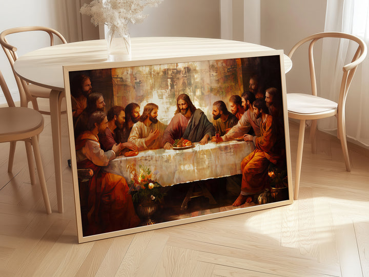 The Last Supper Abstract Religious Painting